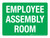 Employee Assembly Room Green Landscape - Wall Sign