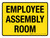 Employee Assembly Room Yellow Landscape - Wall Sign