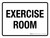 Exercise Room Landscape - Wall Sign
