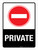 Private with Icon Portrait - Wall Sign