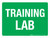 Training Lab Green Landscape - Wall Sign