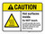 Caution: Hot Surfaces Inside Do Not Touch To Avoid Possible Skin Burns Disconnect And Lockout Power Landscape - Wall Sign