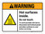 Warning: Hot Surfaces Inside Do Not Touch To Avoid Possible Skin Burns Landscape - Wall Sign