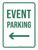 Event Parking Arrow Left Portrait - Wall Sign