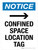 Notice: Contractor, Material & Equipment Delivery Entrance (with Left Arrow) Portrait - Wall Sign