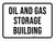 Oil And Gas Storage Building Landscape - Wall Sign