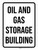 Oil And Gas Storage Building Portrait - Wall Sign
