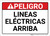 Danger: Spanish Overhead Power Lines - Wall Sign