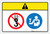 Caution: Not a Lift Point (Wordless ISO/ANSI) - Label