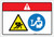 Danger: Crush Hazard Read User Guide Before Operating (Wordless ISO/ANSI) - Label
