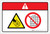 Danger: Hand Impeller Blade (Wordless ISO/ANSI) - Label