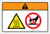 Warning: Hot Surface (Wordless ISO/ANSI) - Label