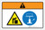Warning: Lift Hazard (Wordless ISO/ANSI) - Label