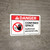Danger: Confined Space Authorized Personnel Only With Icon ANSI - Wall Sign