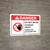 Danger: Do Not Enter Confined Space Authorized Personnel ANSI - Wall Sign