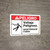 Danger: Hazardous Voltage Spanish ANSI - Wall Sign