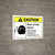 Caution: Eye Protection Required with Graphic ANSI - Wall Sign