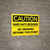 Caution: Hard Hats Required No Smoking - Wall Sign