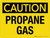 Caution: Propane Gas Landscape - Wall Sign