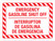 Emergency Gasoline Shut Off Bilingual Landscape - Wall Sign