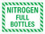 Nitrogen Full Bottles Landscape - Wall Sign