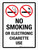 No Smoking Or Electronic Cigarette Use Portrait - Wall Sign