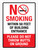 No Smoking Within 50 Feet Of Building Entrance - Please Do Not Throw Butts On Ground Portrait - Wall Sign
