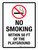 No Smoking Within 50 Ft Of The Playground Portrait - Wall Sign
