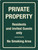 Private Property - Residents and Invited Guests Only No Smoking Area Portrait - Wall Sign