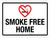 Smoke Free Home Landscape - Wall Sign