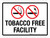 Tobacco Free Facility Landscape - Wall Sign