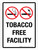 Tobacco Free Facility Portrait - Wall Sign