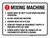 Mixing Machine Rules Landscape - Wall Sign