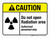 Caution: Do Not Open Radiation Area Authorized Personnel Only ANSI Landscape - Wall Sign