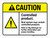 Caution: Controlled Product - Mud Systems May Contain Controlled Products ANSI Landscape - Wall Sign