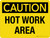 Caution: Hot Work Area Landscape - Wall Sign