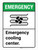 Emergency: Emergency Cooling Center ANSI Portrait - Wall Sign