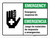Emergency: Emergency Response Kit Spanish ANSI Landscape - Wall Sign