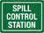 Spill Control Station Landscape - Wall Sign