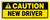 Caution: New Driver - Waterproof Car Magnet Bumper Decal
