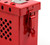 Portable Steel Group Lockout Box – Holds 13 Padlocks