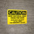 Caution: Keep Material Away From Fire Door - Wall Sign