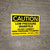 Caution: Low Pressure Manifold Do Not Connect High Pressure Cylinder - Wall Sign