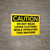 Caution: Do Not Wear Loose Clothing while Operating - Wall Sign