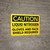 Caution: Liquid Nitrogen Gloves and Face Shield Required - Wall Sign
