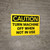 Caution: Turn Machine off When Not in Use - Wall Sign