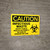 Caution: Infectious Waste Notify Public Health Authority - Wall Sign