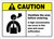Caution: Ventilate Before Entering Cause Suffocation - Wall Sign