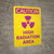 Caution: High Radiation Area - Wall Sign