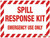 Spill Kit Response (Wall Sign)